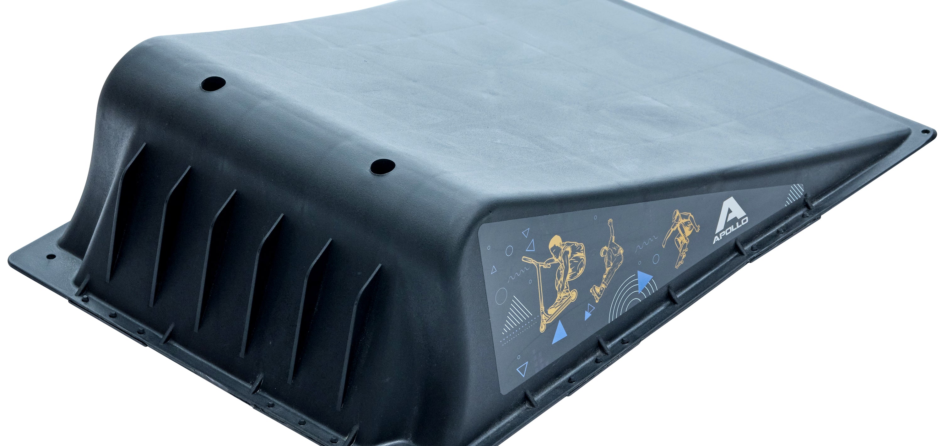 Apollo Funsport PL - Rampy Skate - rampa dla hulajnóg, deskorolek i rolek - zestaw 3-częściowy