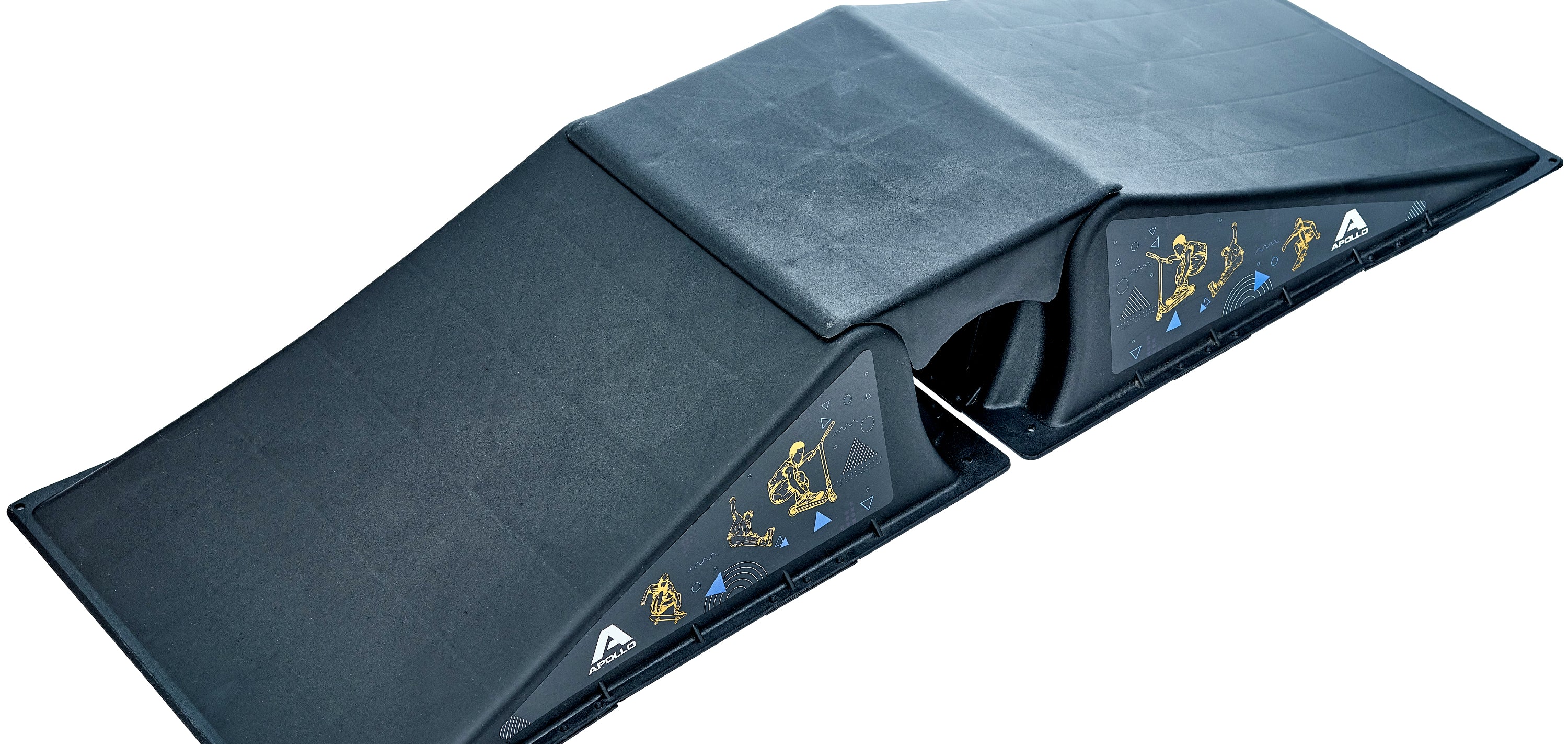 Apollo Funsport PL - Rampy Skate - rampa dla hulajnóg, deskorolek i rolek - zestaw 3-częściowy