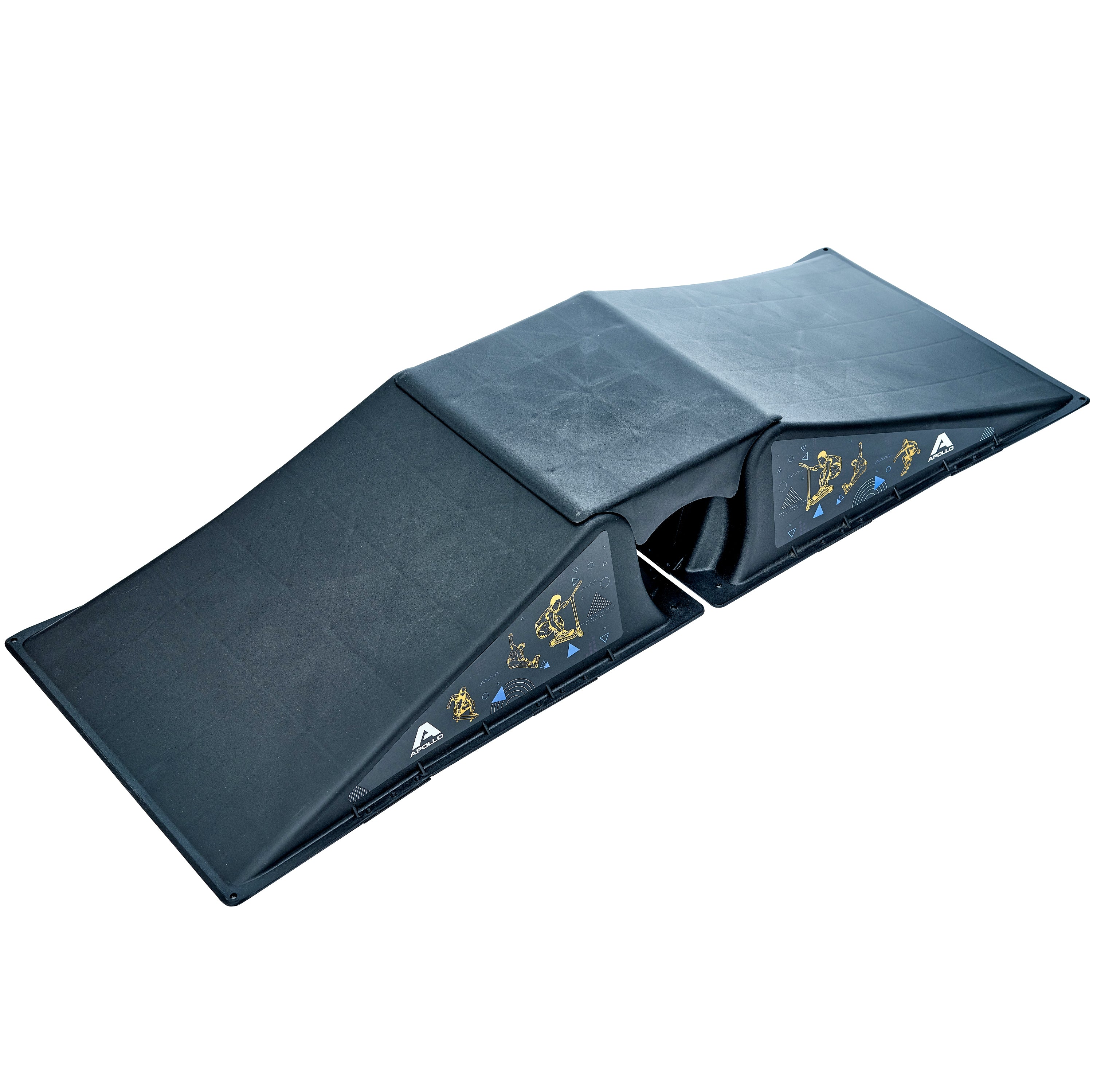 Apollo Funsport PL - Rampy Skate - rampa dla hulajnóg, deskorolek i rolek - zestaw 3-częściowy