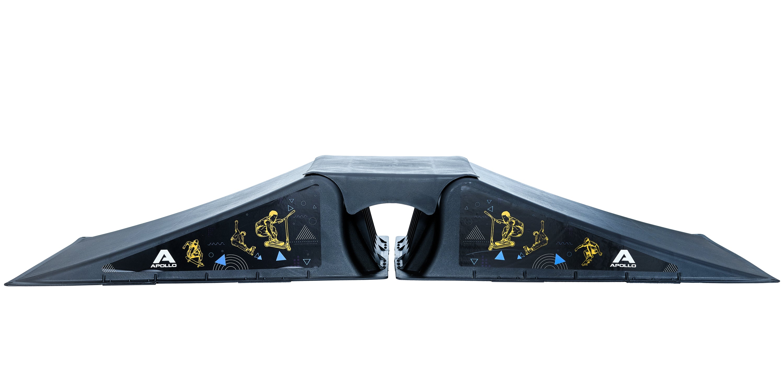 Apollo Funsport PL - Rampy Skate - rampa dla hulajnóg, deskorolek i rolek - zestaw 3-częściowy