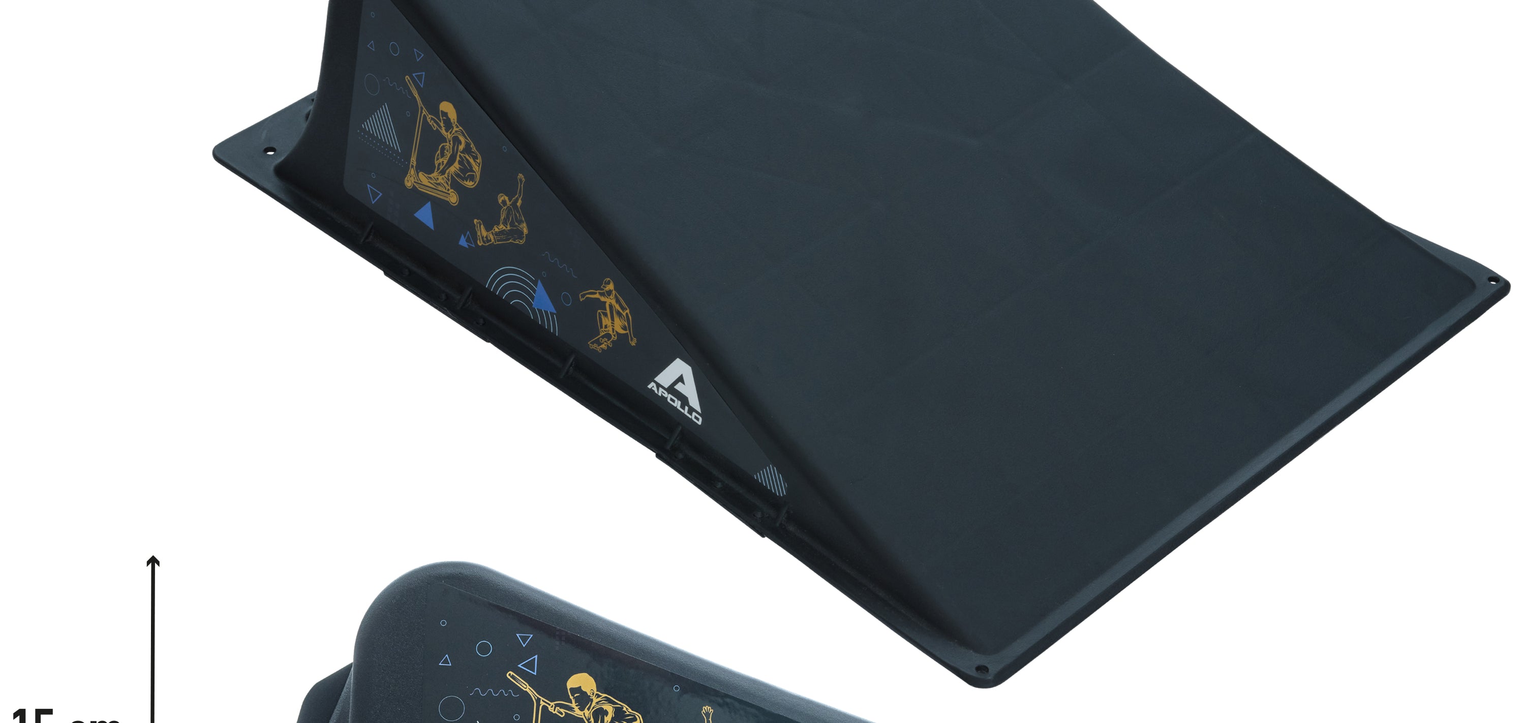 Apollo Funsport PL - Rampy Skate - rampa dla hulajnóg, deskorolek i rolek - 1-częściowy