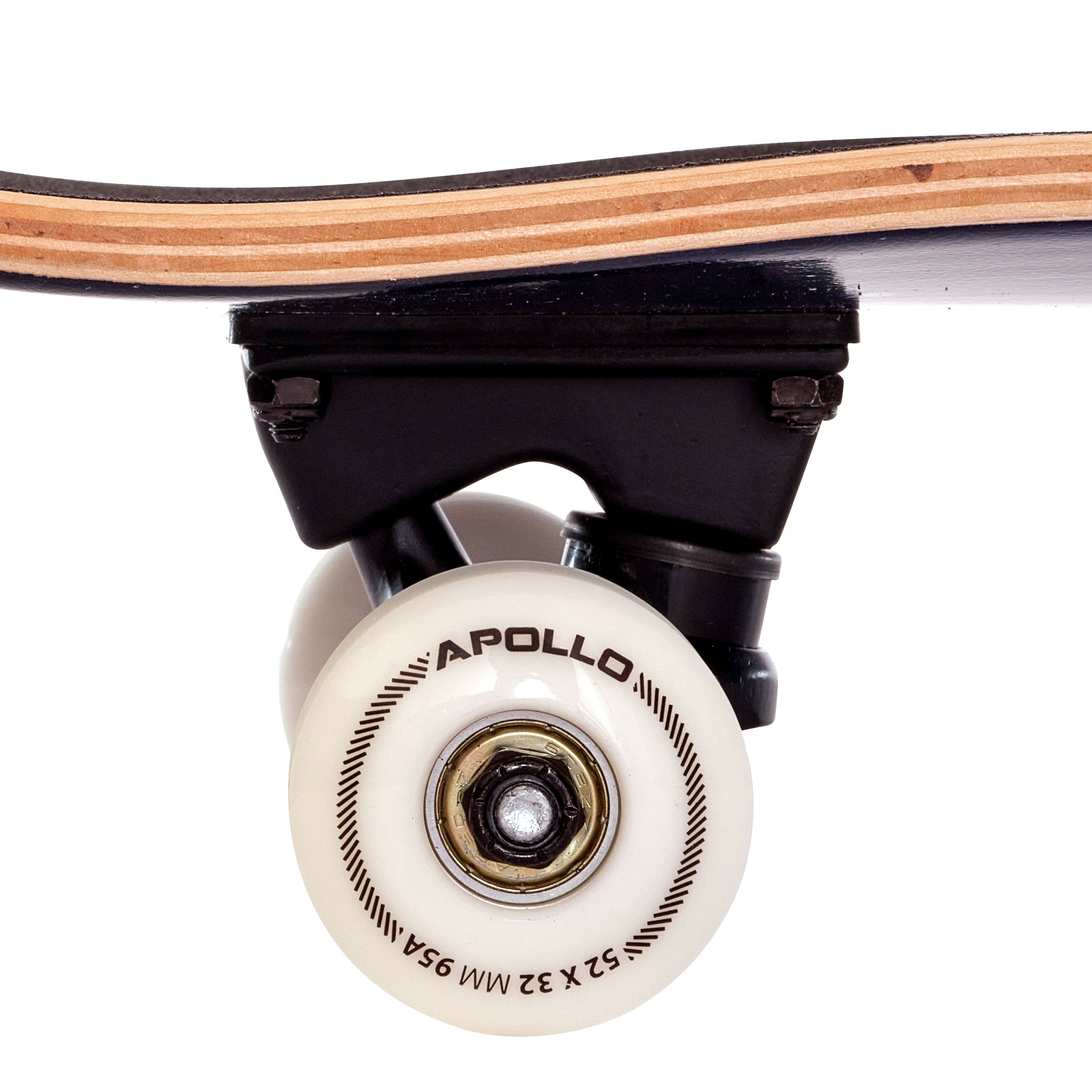 Apollo - Skateboard - "Summit" - 7-warstwowa drewniana deska kompletna z łożyskami ABEC 7 -