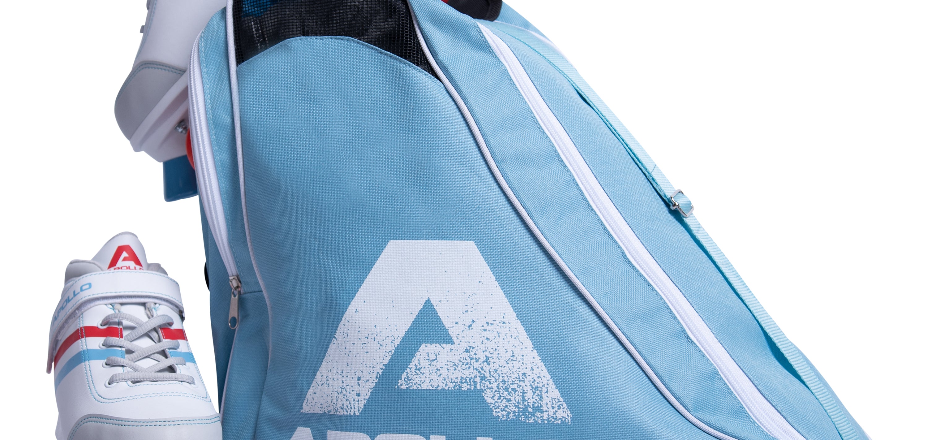 Apollo Funsport PL - Apollo torba na wrotki, łyżwy, rolki i inne - Jasnoniebieski Niebieski