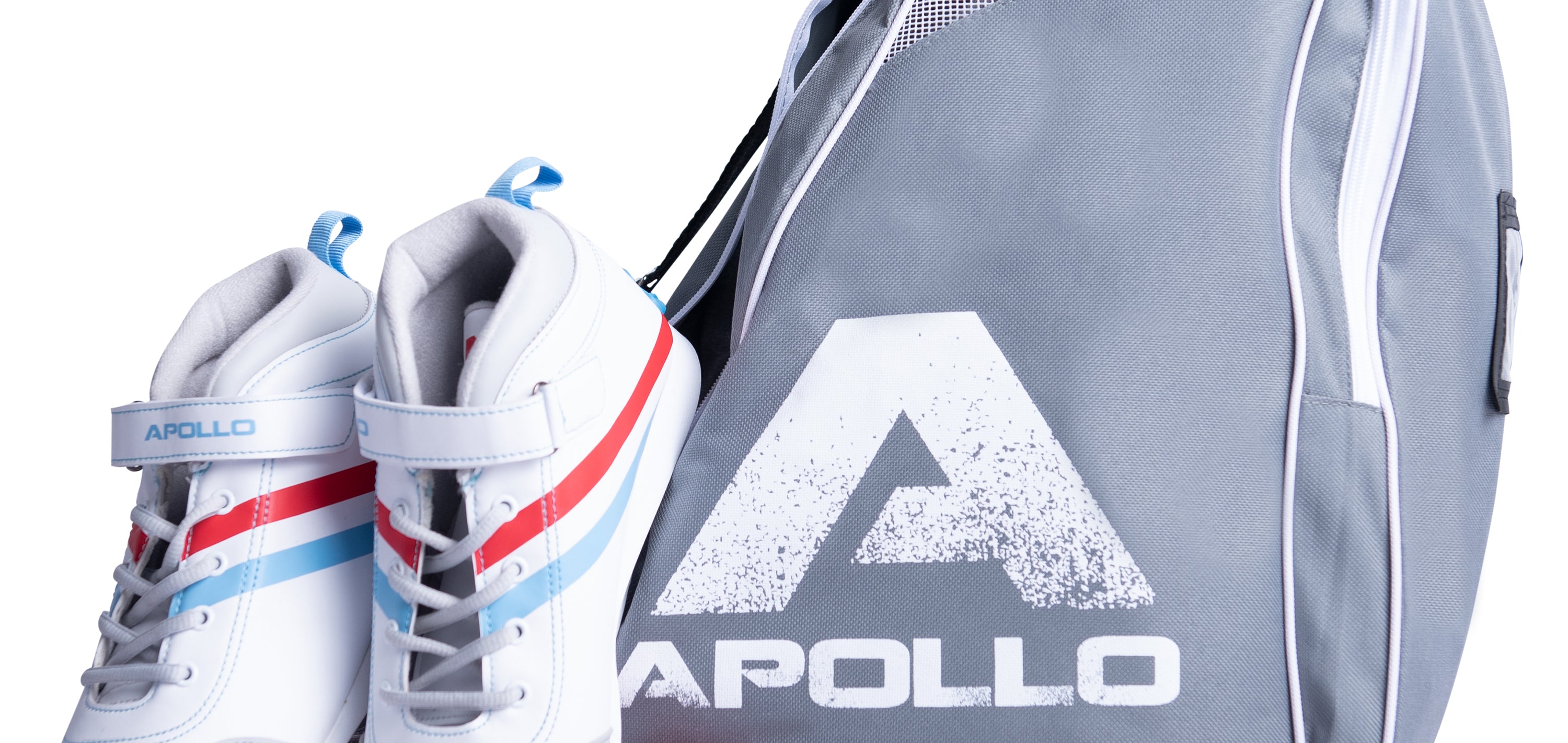 Apollo Funsport PL - Apollo torba na wrotki, łyżwy, rolki i inne - Czarny Szary