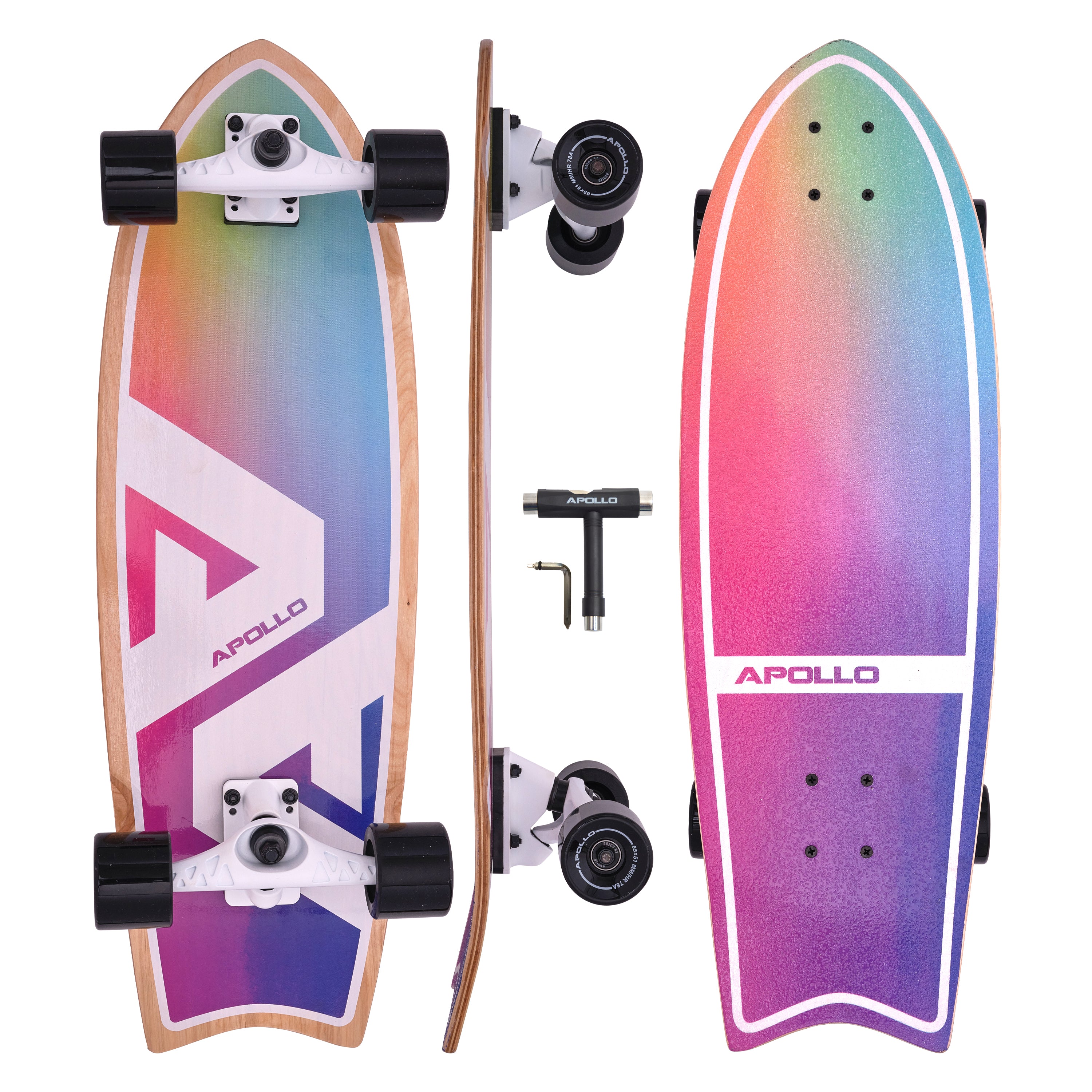 Apollo - Surf Style Board - Apollo Rainbow - Apollo Rainbow