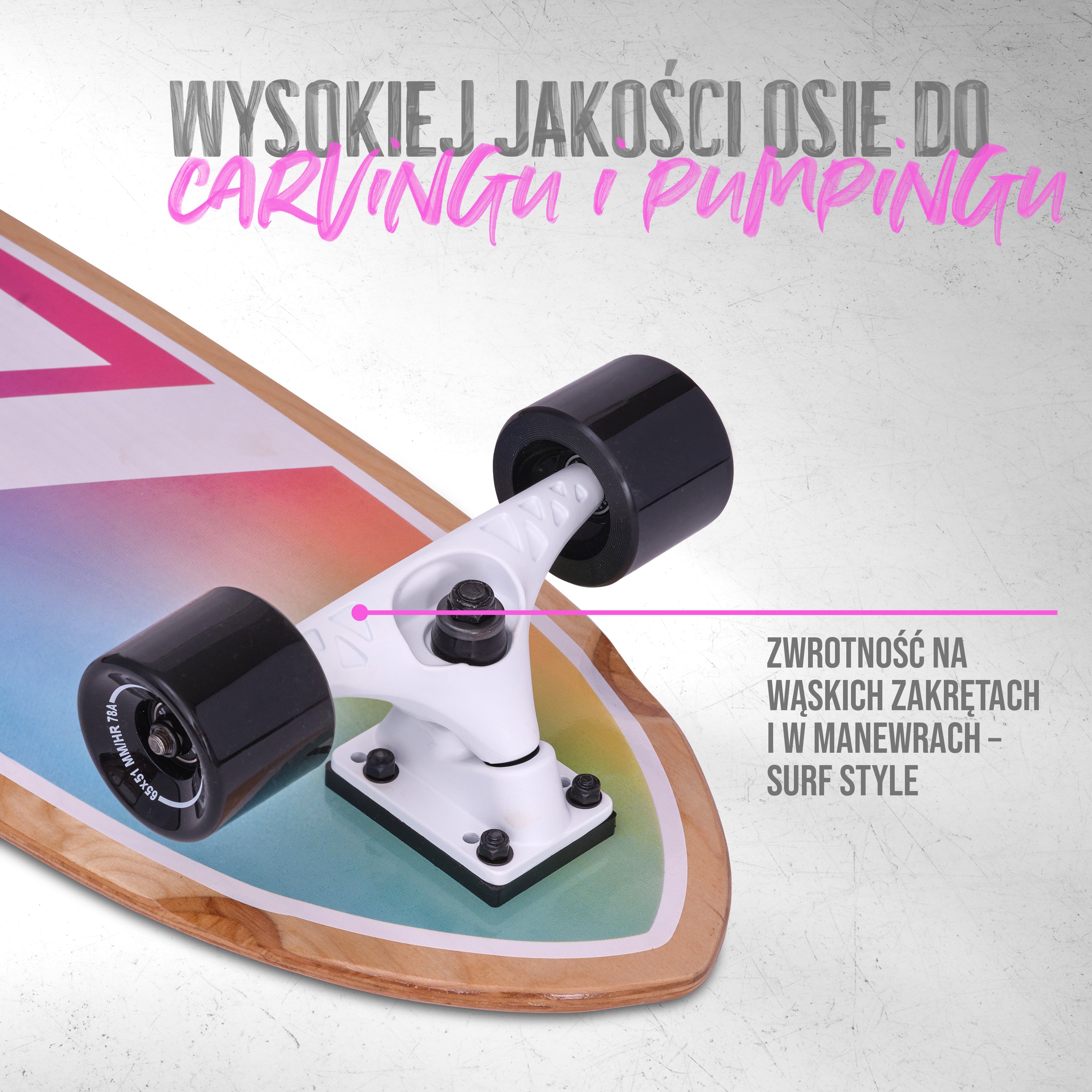 Apollo - Surf Style Board - Apollo Rainbow - Apollo Rainbow