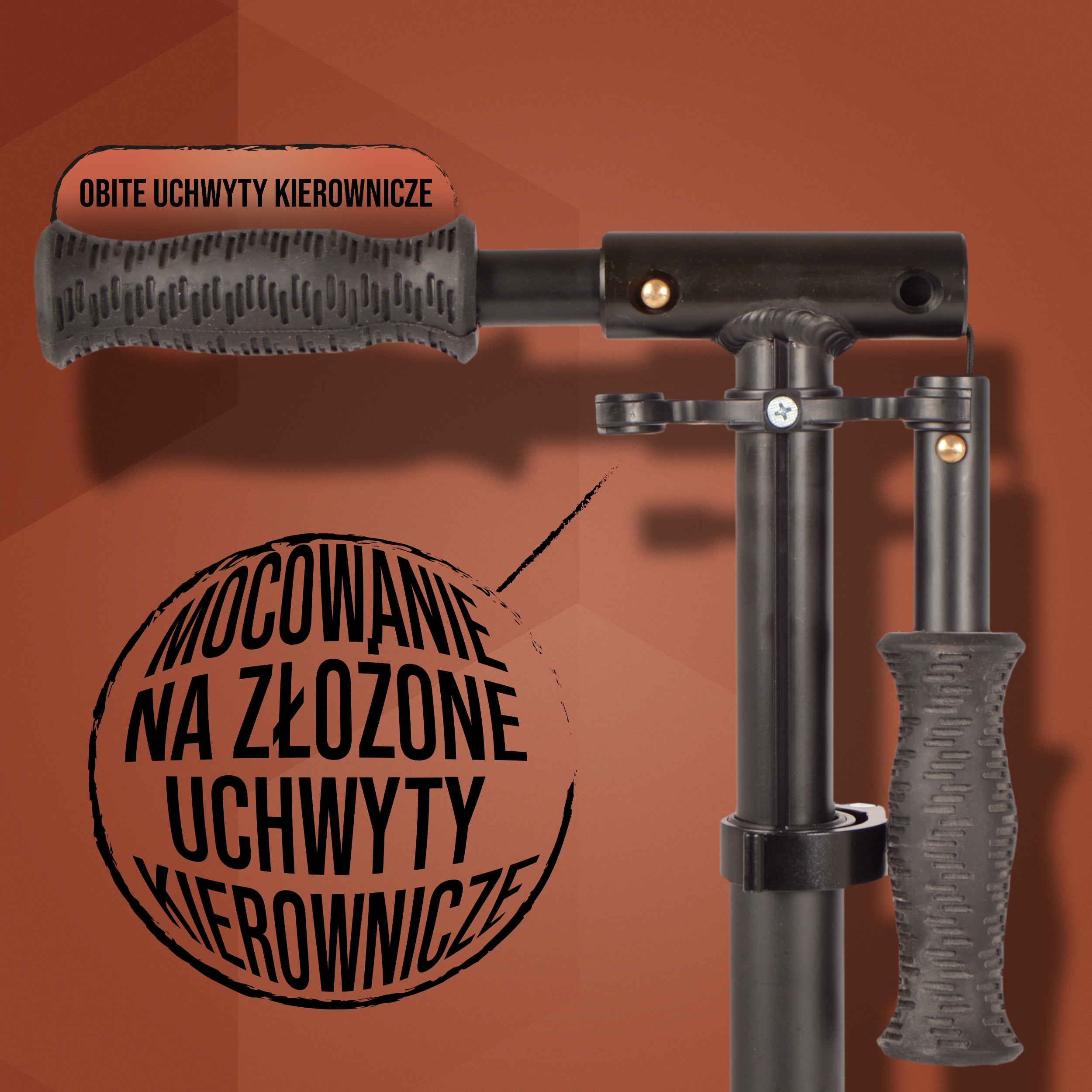 Apollo - Składana i regulowana hulajnoga miejska „Spectre” - Luksusowy Cityroller z podwójnym zawieszeniem - Czarny 2.0