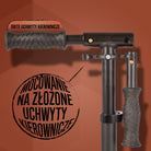 Apollo - Składana i regulowana hulajnoga miejska „Spectre” - Luksusowy Cityroller z podwójnym zawieszeniem - Czarny 2.0