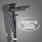 Apollo - Hulajnoga miejska Apollo „Hurricane” z amortyzacją - Czarny Srebrny