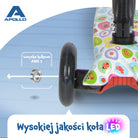 Apollo - Hulajnoga dla dzieci Apollo LED - w różnych kolorach - Funny Round