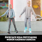 Apollo - Super Quad regulowane wrotki dla dzieci - czarny - L (39-42)