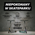 Apollo - Hulajnoga high-end stunt "Genesis Pro X Competition" z łożyskami ABEC 9 - Czarny Złoty