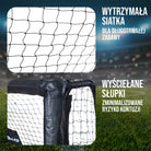 Apollo - Bramka do piłki nożnej Apollo - Goal Master - 240 cm