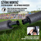 Apollo - Bramka do piłki nożnej Apollo - Goal Master - 300 cm