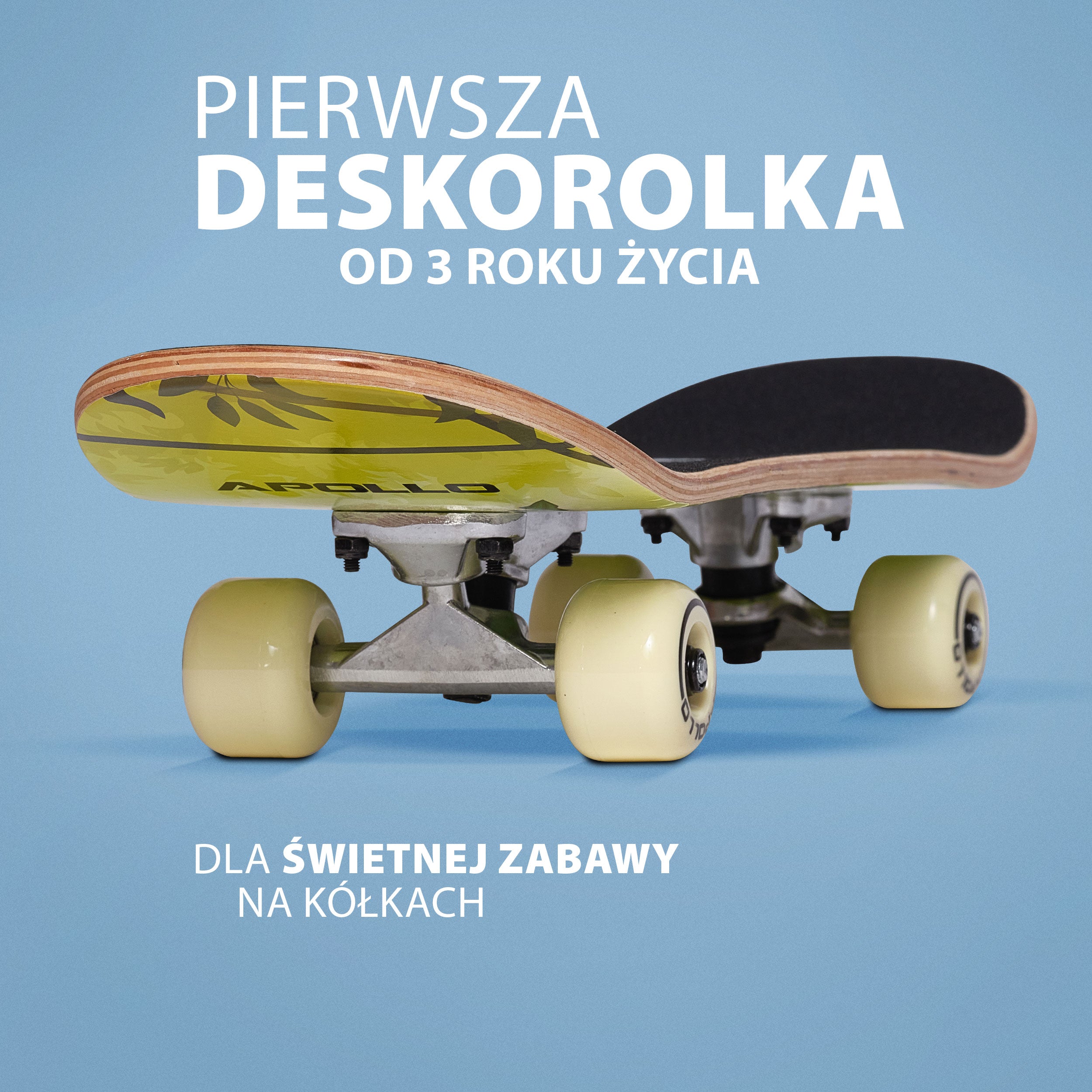 Apollo - Dziecięca deskorolka - "Gorilla Tom" - 61 cm - Gorilla Tom