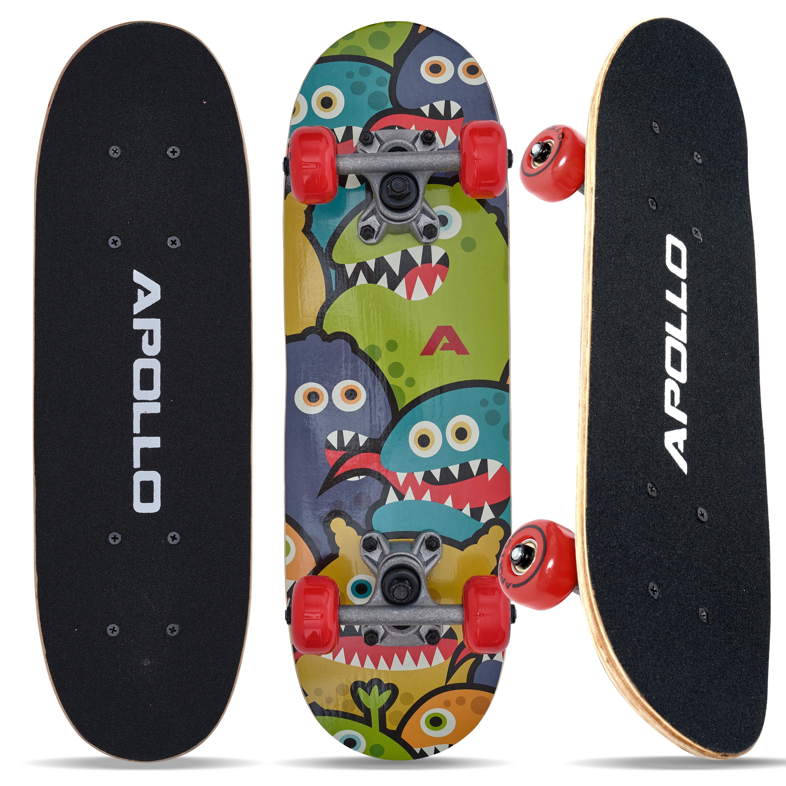 Apollo - Dziecięca deskorolka - "Monsterskate" - 51 cm - Monsterskate