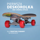Apollo - Dziecięca deskorolka - "Monsterskate" - 51 cm - Monsterskate