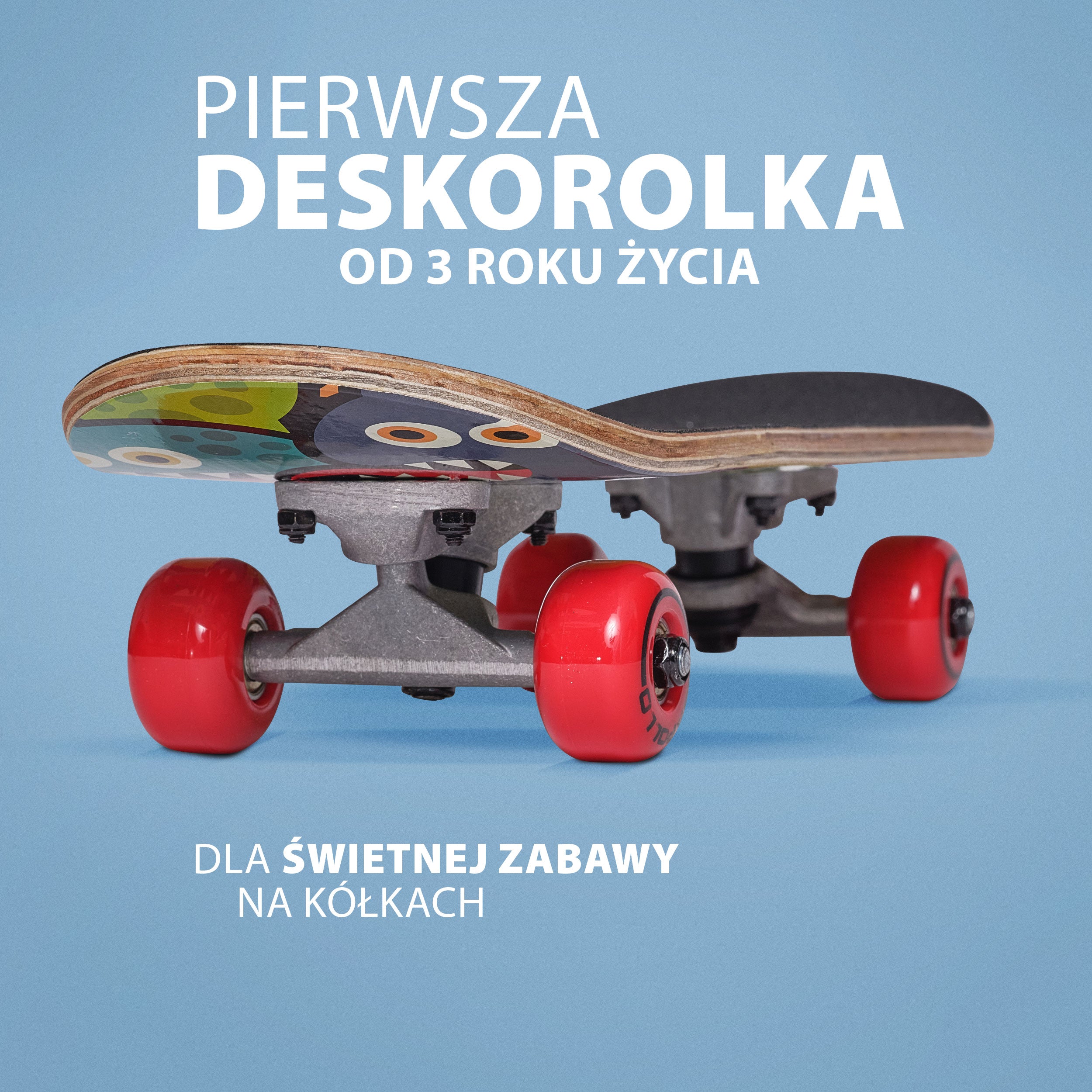 Apollo - Dziecięca deskorolka - "Monsterskate" - 51 cm - Monsterskate