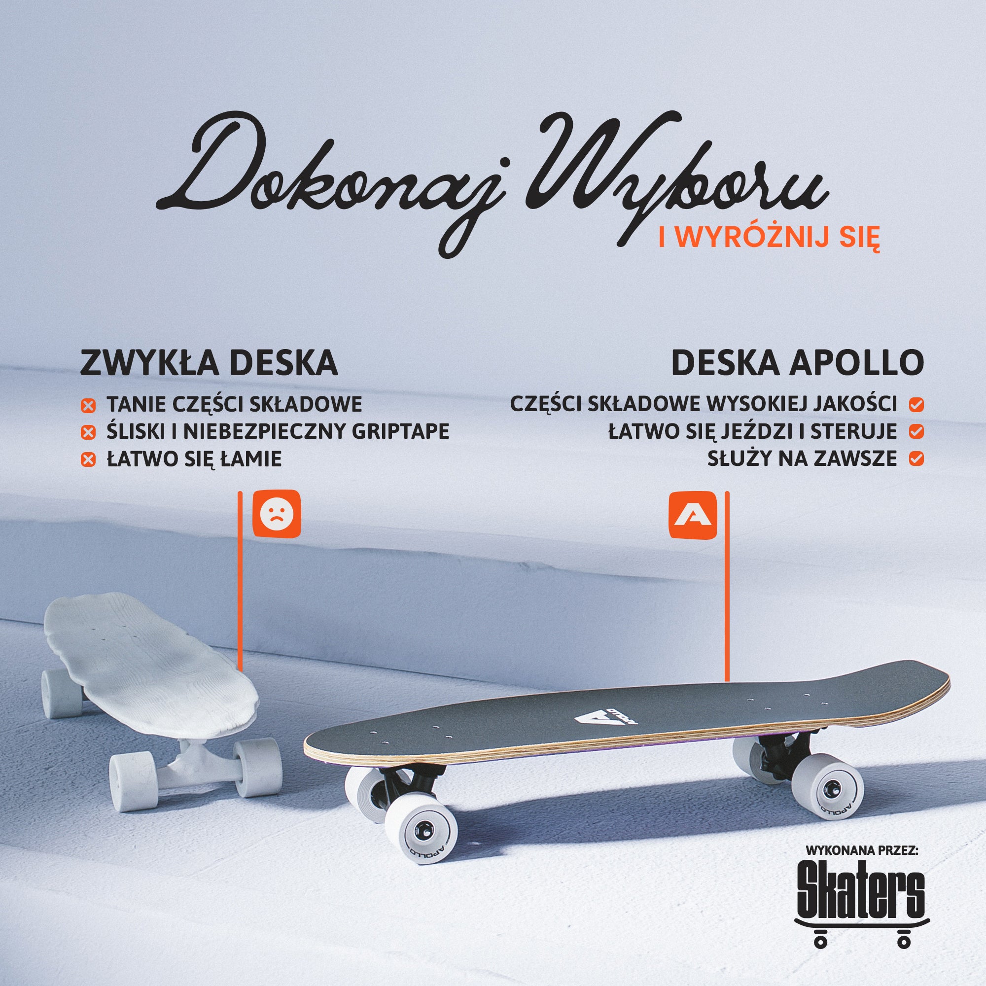 Apollo - Mini-Longboard - "Nebula Midi" - 27" Midi Cruiser - Nebula