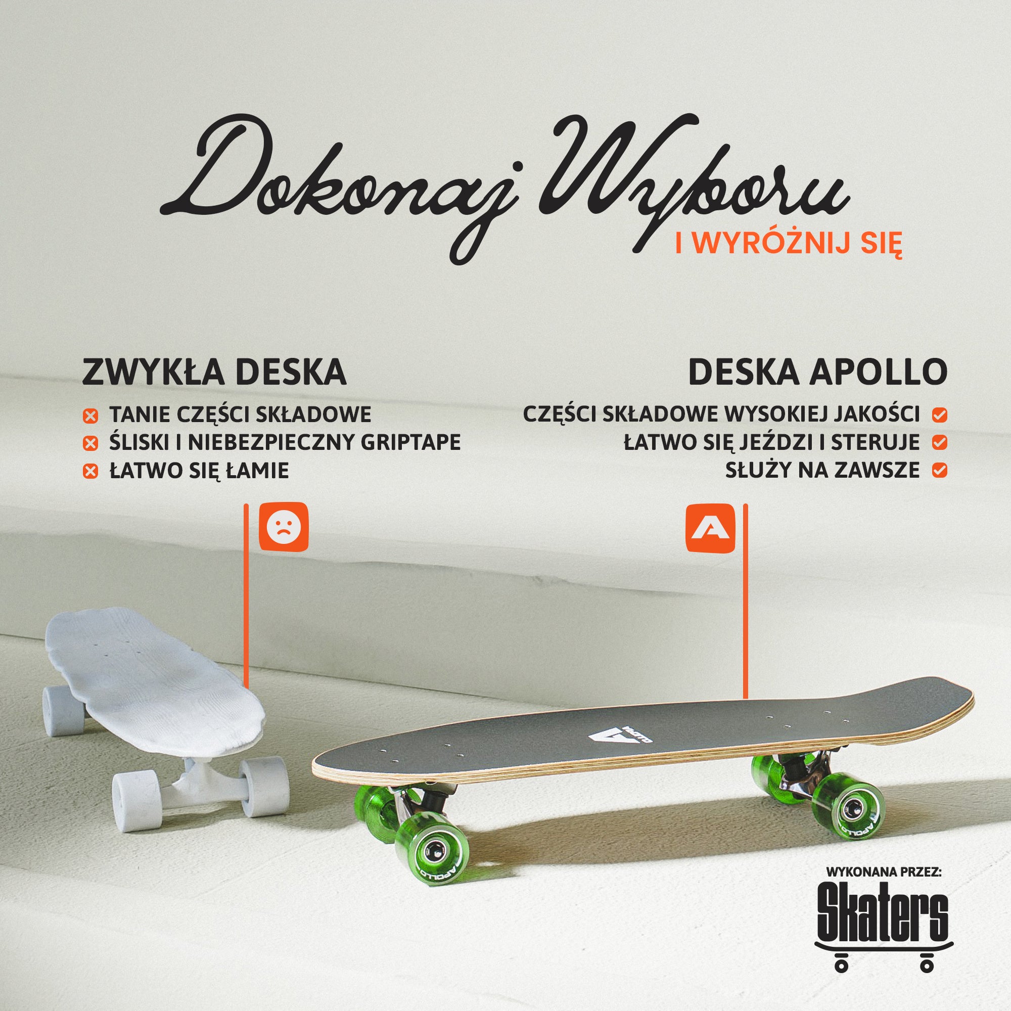 Apollo - Mini-Longboard - "Classic Green Midi" - 27" Midi Cruiser - Classic Green