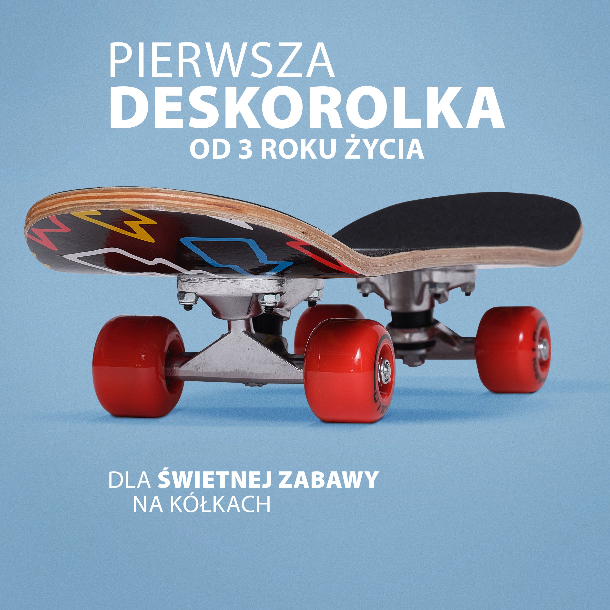 Apollo - Dziecięca deskorolka - "Flash" - 61 cm - Flash