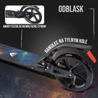 Apollo - Składana i regulowana hulajnoga miejska „Spectre” - Luksusowy Cityroller z podwójnym zawieszeniem - Galaxy