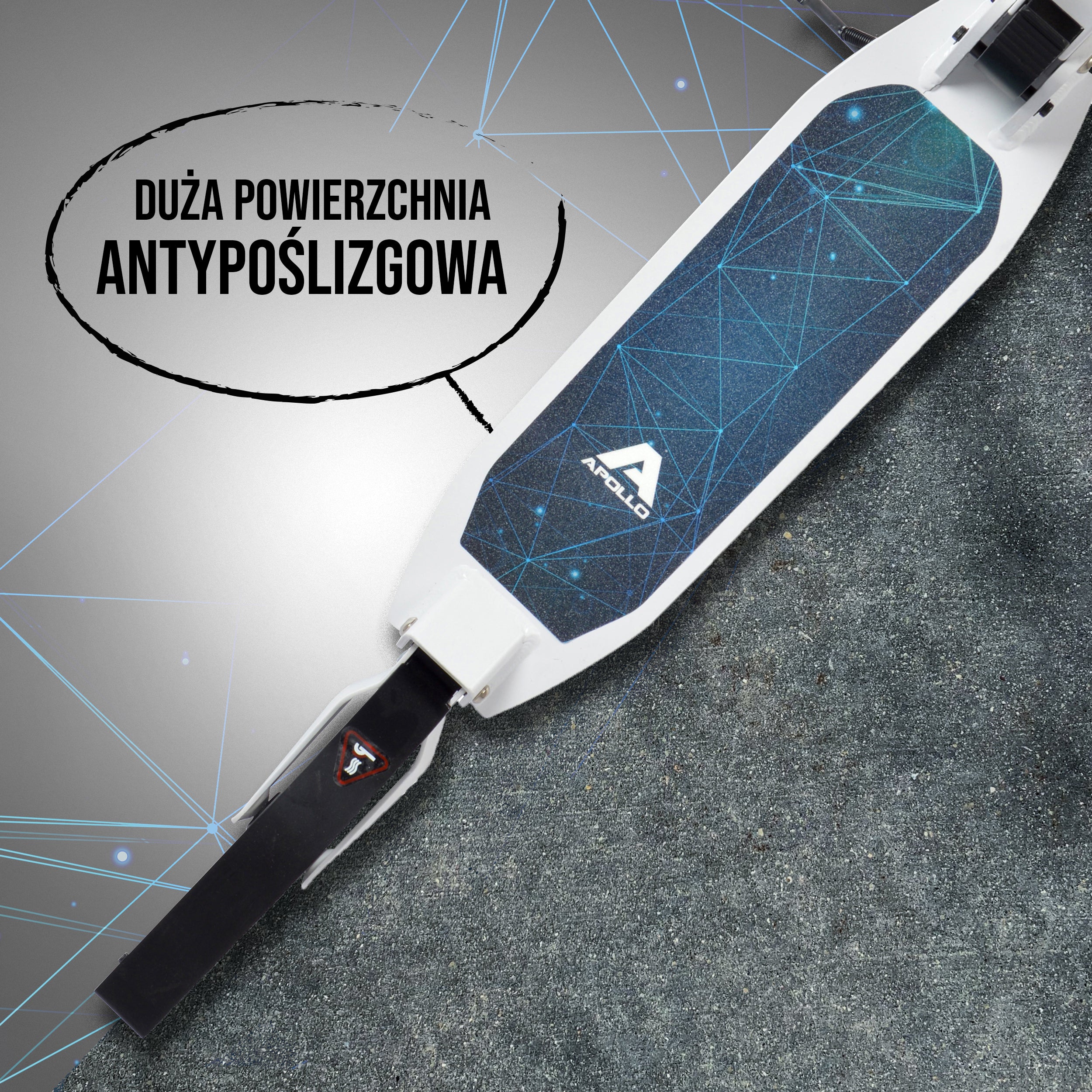 Apollo - Składana i regulowana hulajnoga miejska „Spectre” - Luksusowy Cityroller z podwójnym zawieszeniem - Sphere