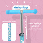 Apollo - Hulajnoga dla dzieci Apollo LED - w różnych kolorach - Niebieski