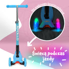 Apollo - Hulajnoga dla dzieci Apollo LED - w różnych kolorach - Niebieski