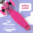 Apollo - Hulajnoga dla dzieci Apollo LED - w różnych kolorach - Różowy