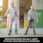 Apollo - Super Blade - Regulowane rolki - czerwony - L (39-42)