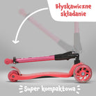 Apollo - Hulajnoga dla dzieci Apollo LED - w różnych kolorach - Czerwony