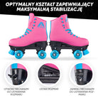 Apollo - Classic Roller wrotki dla dzieci i dorosłych - Funky - L (39-42)
