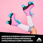 Apollo - Classic Roller wrotki dla dzieci i dorosłych - Funky - L (39-42)