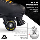 Apollo - Classic Roller wrotki dla dzieci i dorosłych - Luna Nova - L (39-42)