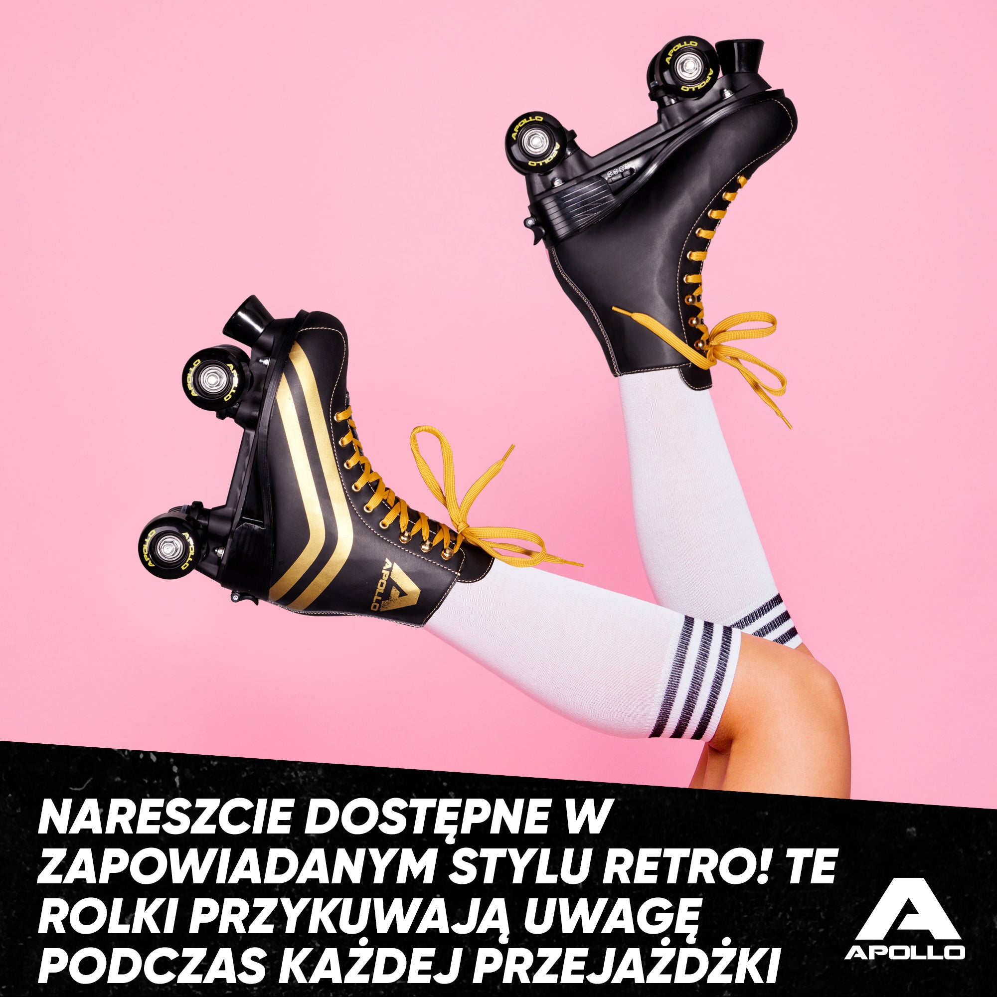 Apollo - Classic Roller wrotki dla dzieci i dorosłych - Luna Nova - L (39-42)