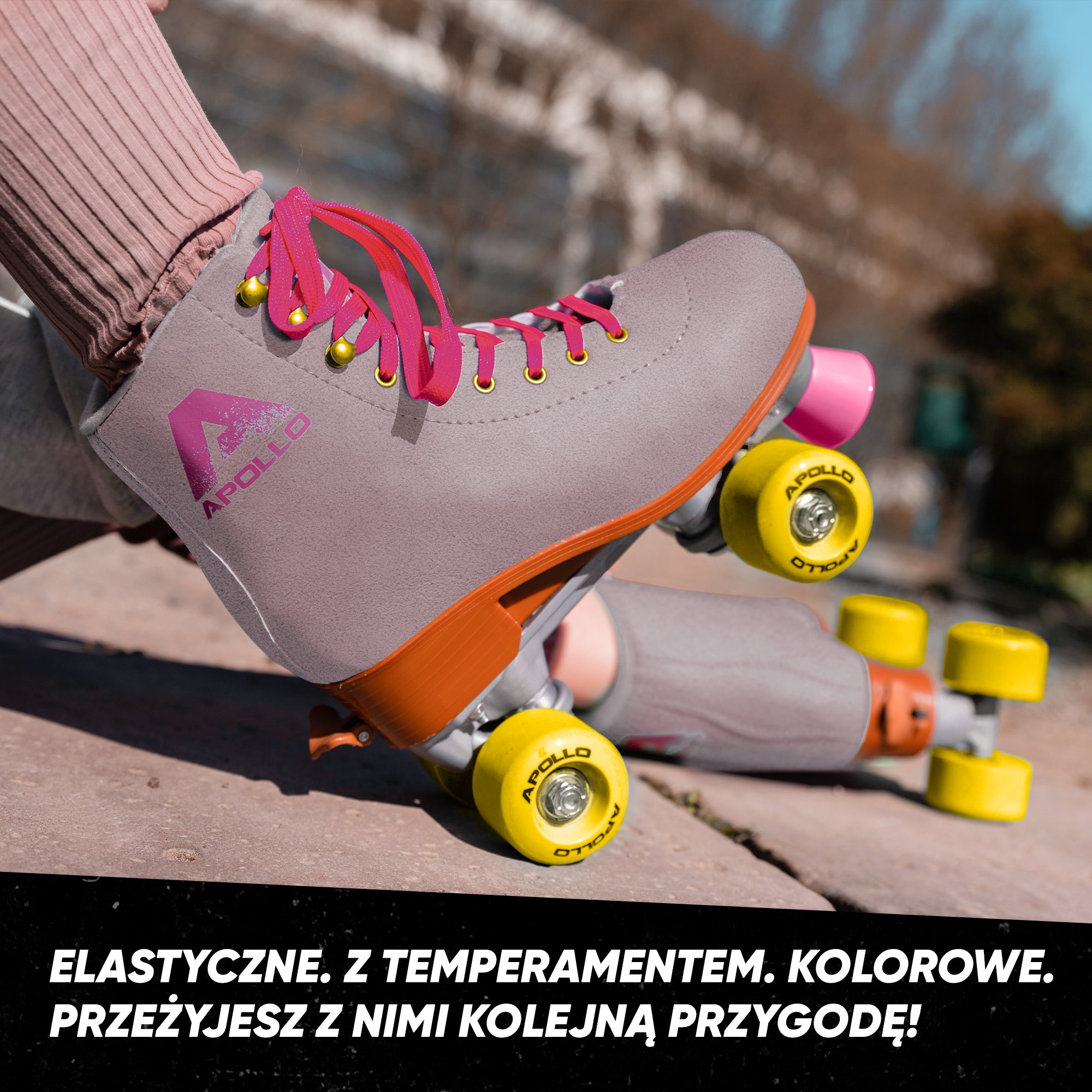 Apollo - Classic Roller wrotki dla dzieci i dorosłych - Nightfever - L (39-42)