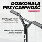 Apollo - Hulajnoga stunt „Genius Pro" - wytrzymała hulajnoga dla dzieci z łożyskami ABEC 9 - Czarny Różowy