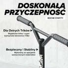 Apollo - Hulajnoga stunt „Genius Pro" - wytrzymała hulajnoga dla dzieci z łożyskami ABEC 9 - Biały w czaszki