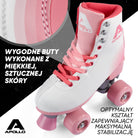 Apollo - Classic Roller wrotki dla dzieci i dorosłych - Blossom - L (39-42)