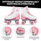 Apollo - Classic Roller wrotki dla dzieci i dorosłych - Blossom - L (39-42)