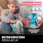 Apollo - Super Blade - Regulowane rolki - biały/turkusowy - L (39-42)