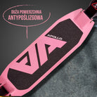 Apollo - Składana i regulowana hulajnoga miejska „Spectre” - Luksusowy Cityroller z podwójnym zawieszeniem - Czarny Różowy