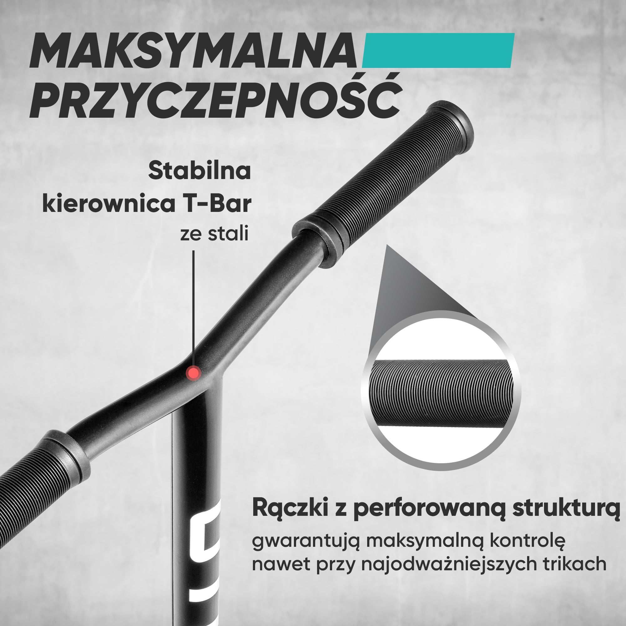 Apollo - Hulajnoga stunt "Star Pro" wysokiej jakości anodowana profesjonalna hulajnoga stunt - Czarny Miętowy Złoty