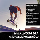 Apollo - Hulajnoga stunt "Star Pro" wysokiej jakości anodowana profesjonalna hulajnoga stunt - Biały Złoty