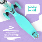 Apollo - Hulajnoga dla dzieci Apollo LED - w różnych kolorach - Jasnoturkusowy