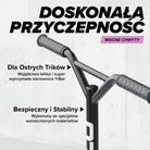 Apollo - Hulajnoga stunt „Genius Pro" - wytrzymała hulajnoga dla dzieci z łożyskami ABEC 9 - Tęczowy