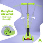 Apollo - Hulajnoga dla dzieci Apollo LED - w różnych kolorach - Zielony