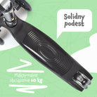 Apollo - Hulajnoga dla dzieci Apollo LED - w różnych kolorach - Czarny