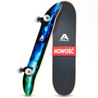 Apollo - Skateboard - "Galaxy" - 7-warstwowa drewniana deska kompletna z łożyskami ABEC 7 -